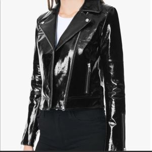 Patent leather jacket!